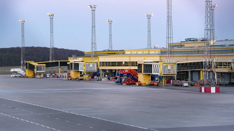 Flygplatsen Malmö Airport.