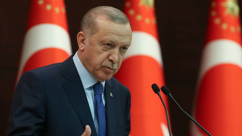 Turkiets president Recep Tayyip Erdoğan.