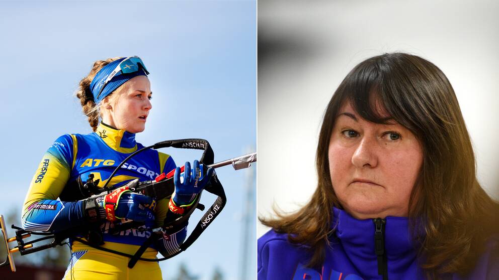 Stina Nilsson och Jelena Välbe.