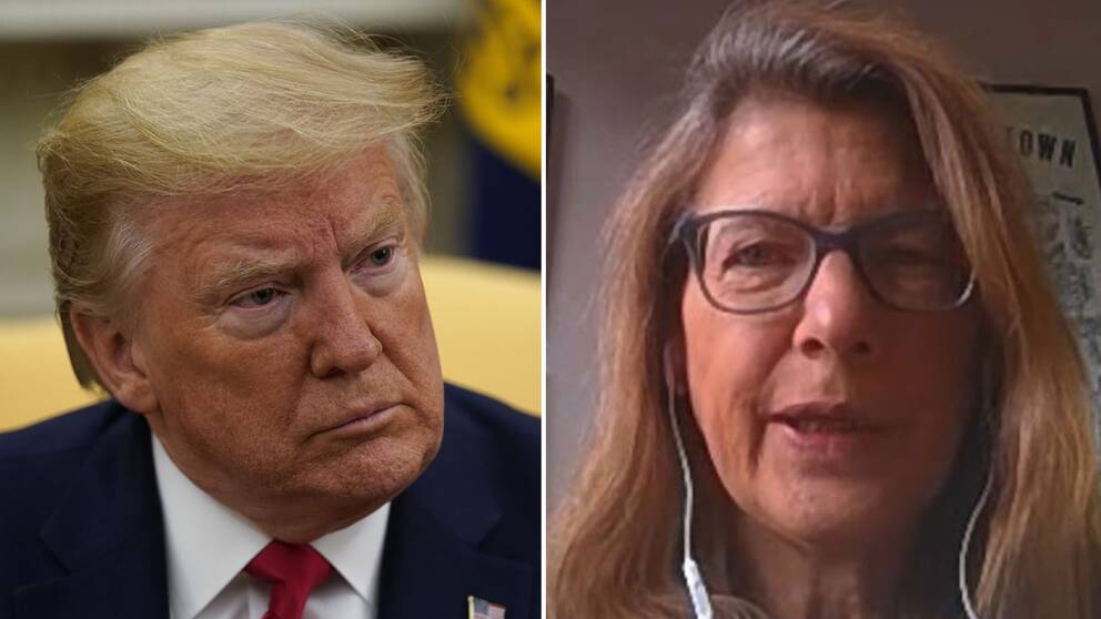 Brittiska antropologen Heidi Larson har uppmärksammat att president Donald Trump använder resonemang som vaccinmotståndare använder.