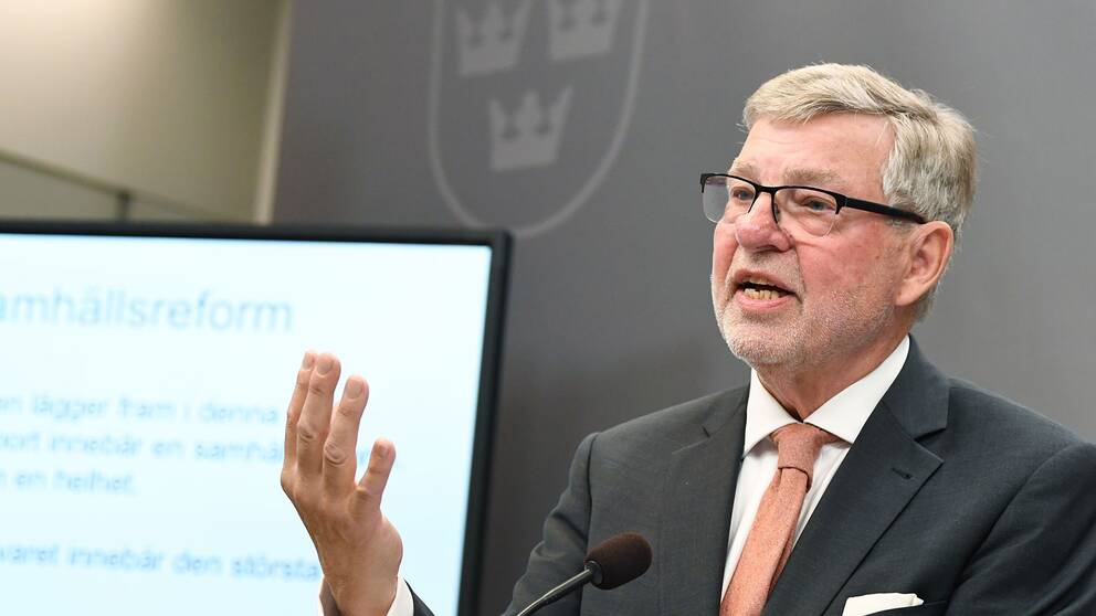 Björn von Sydow, ordförande i styrelsen för Totalförsvarets forskningsinstitut.