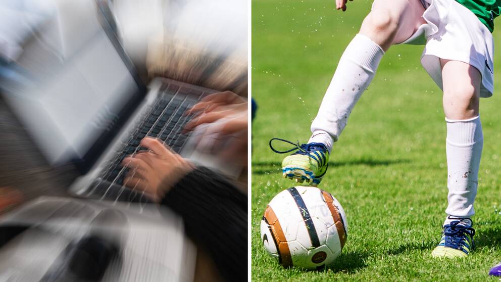 En ungdomsledare i fotboll utreddes för mutbrott – då upptäcktes även barnpornografi hemma hos ledaren.