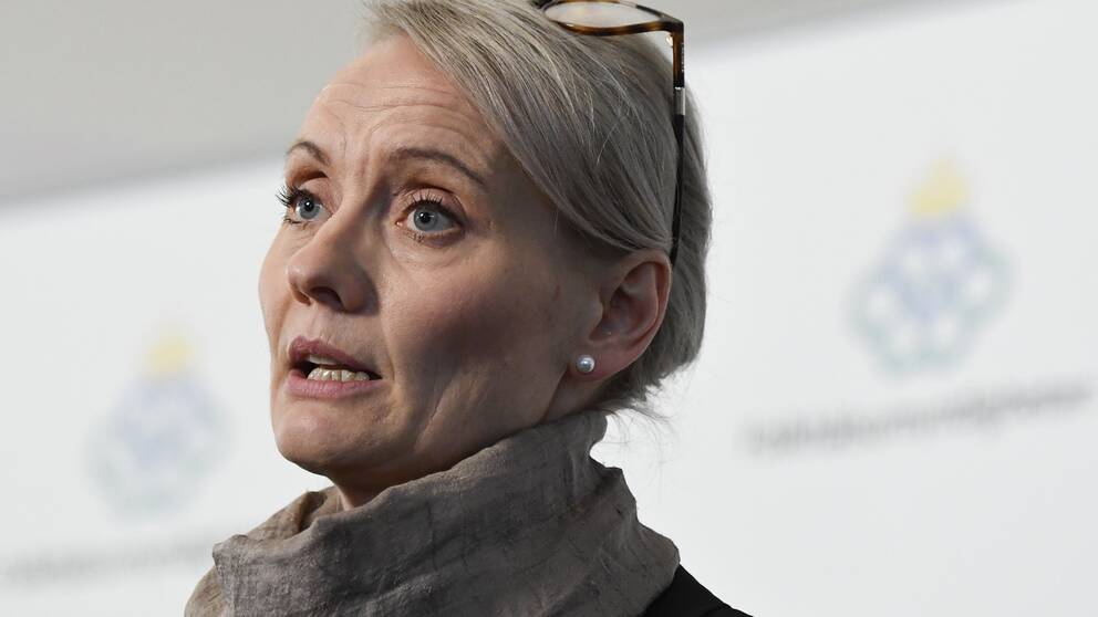 Karin Tegmark Wisell, avdelningschef på Folkhälsomyndigheten.