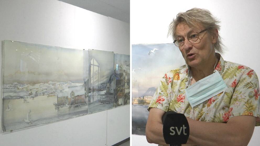 Lars Lerin Oppnar Sin Konsthall Trots Coronatider Svt Nyheter