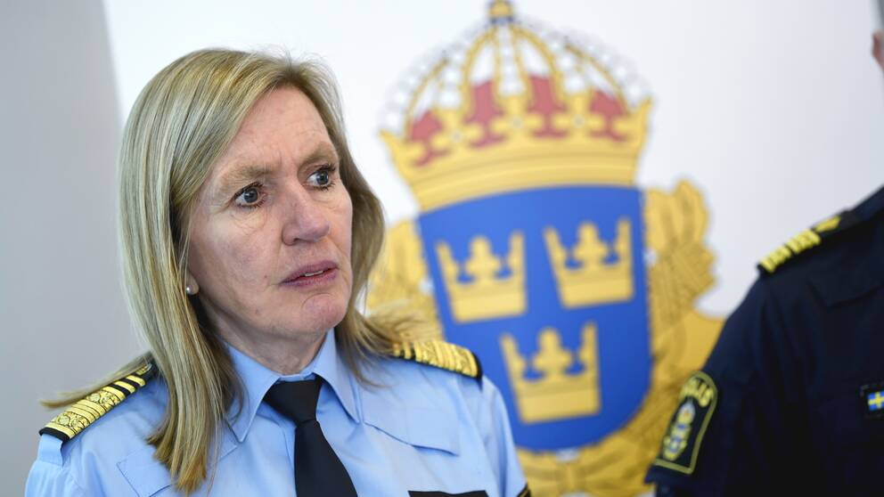 Carin Götblad Regionpolischef Region Mitt.