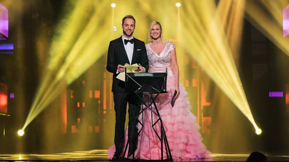 Sanna Nielsen och Robin Paulsson.