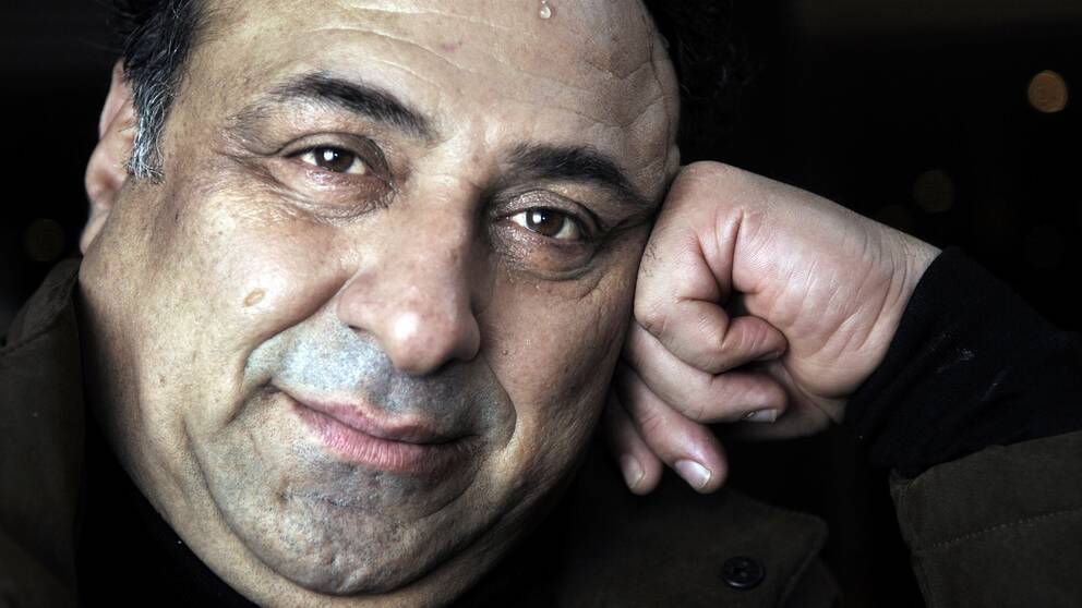 Porträtt på skådespelaren Hassan Birjany.