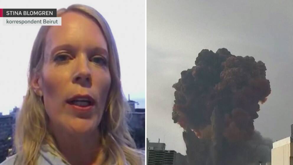 SVT:s Mellanösternkorrespondent Stina Blomgren