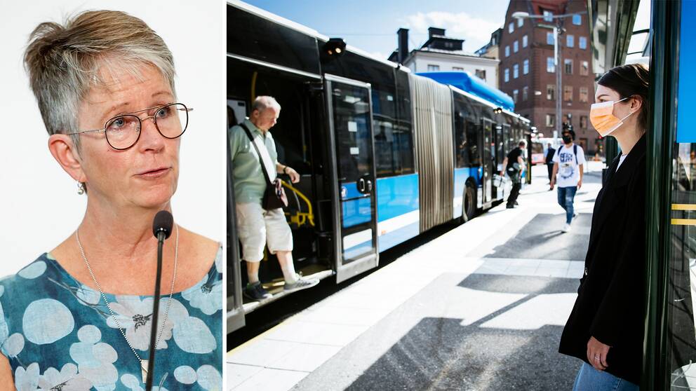 Helena Leufstadius, vd för Svensk Kollektivtrafik, säger att resurser kan komma att omfördelas och att en del turer därför kan ställas in.