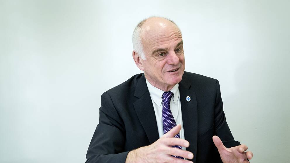 David Nabarro, en av WHO:s sju särskilda experter på covid-19