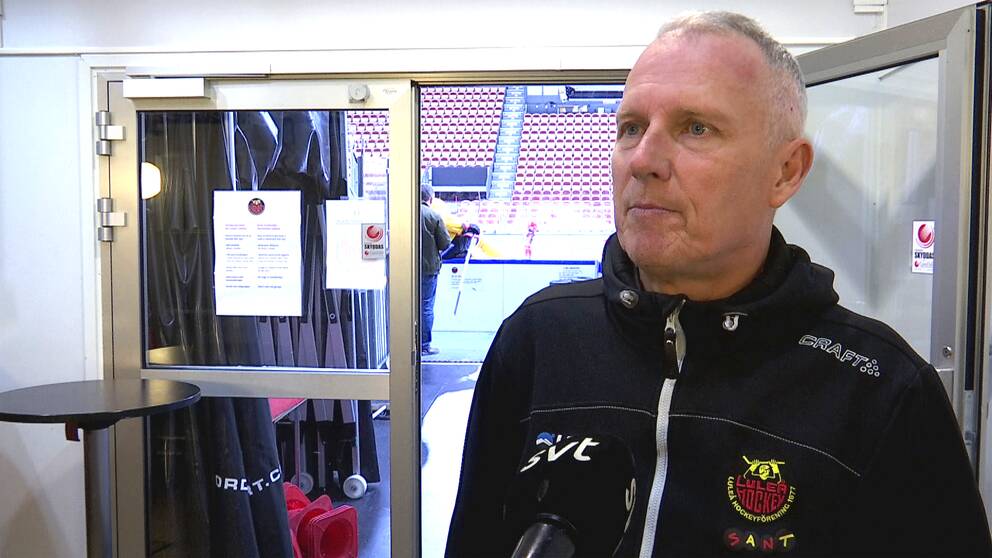 Porträttbild på Stefan Enbom, vd för Luleå Hockey.