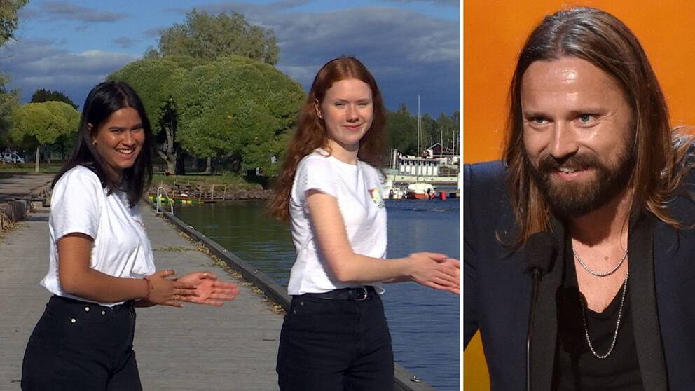 Dansande ungdomar från Mora och stjärnproducenten Max Martin