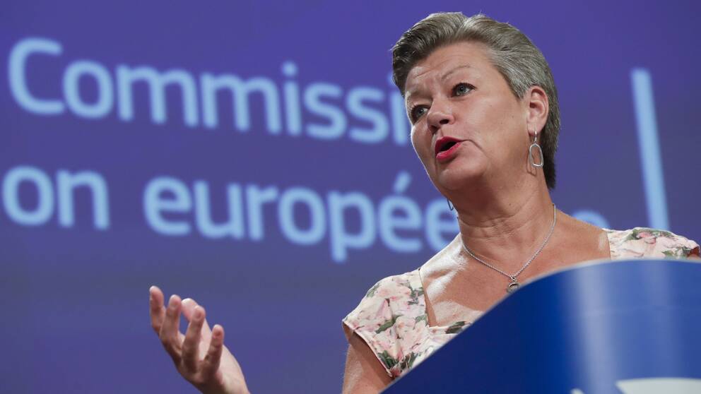 EU-kommissionär Ylva Johansson.