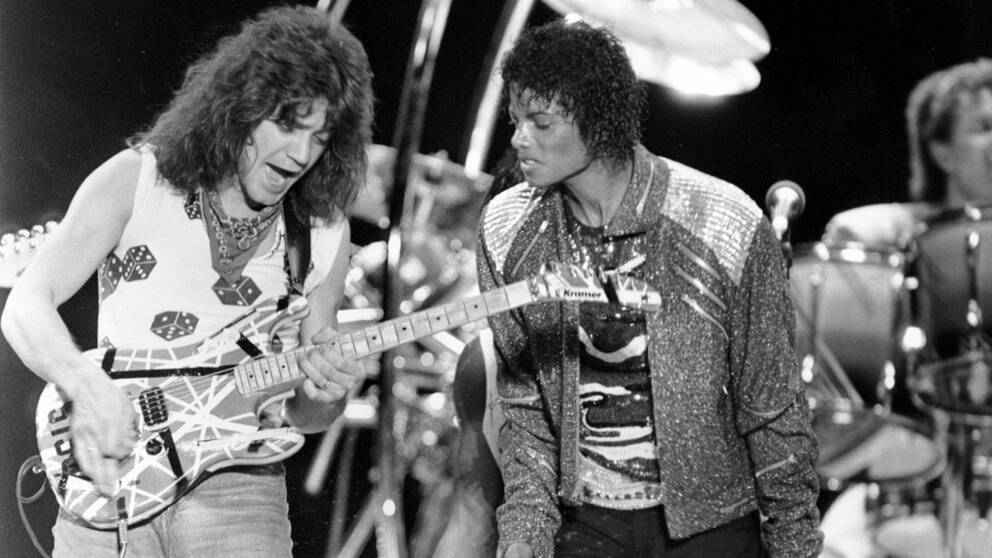 Eddie van Halen och Michael Jackson