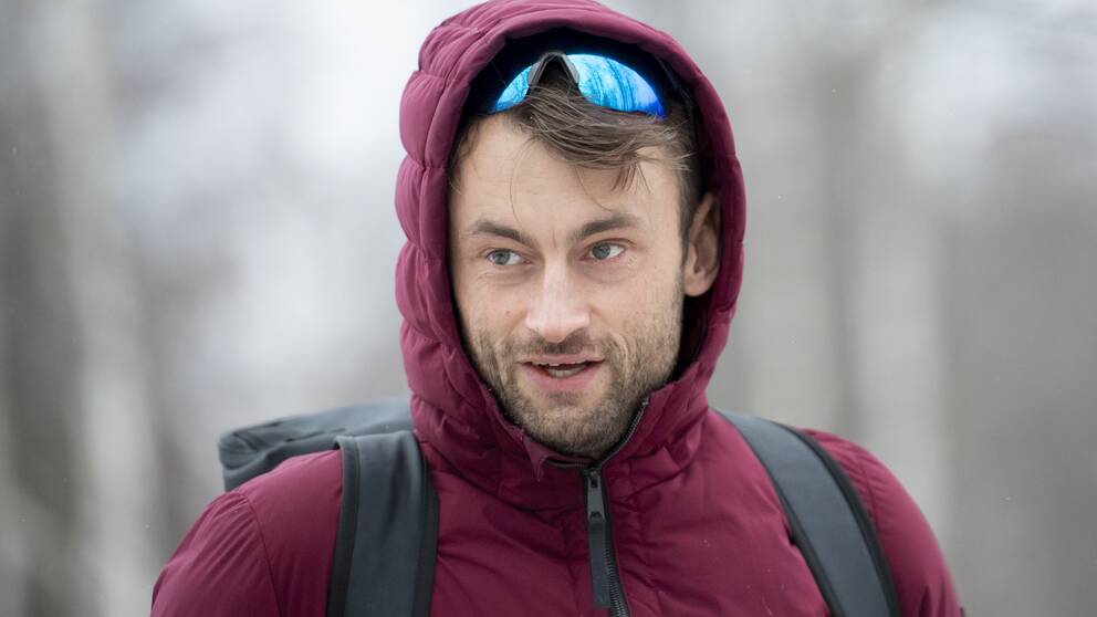 Petter Northug i vinterkläder.