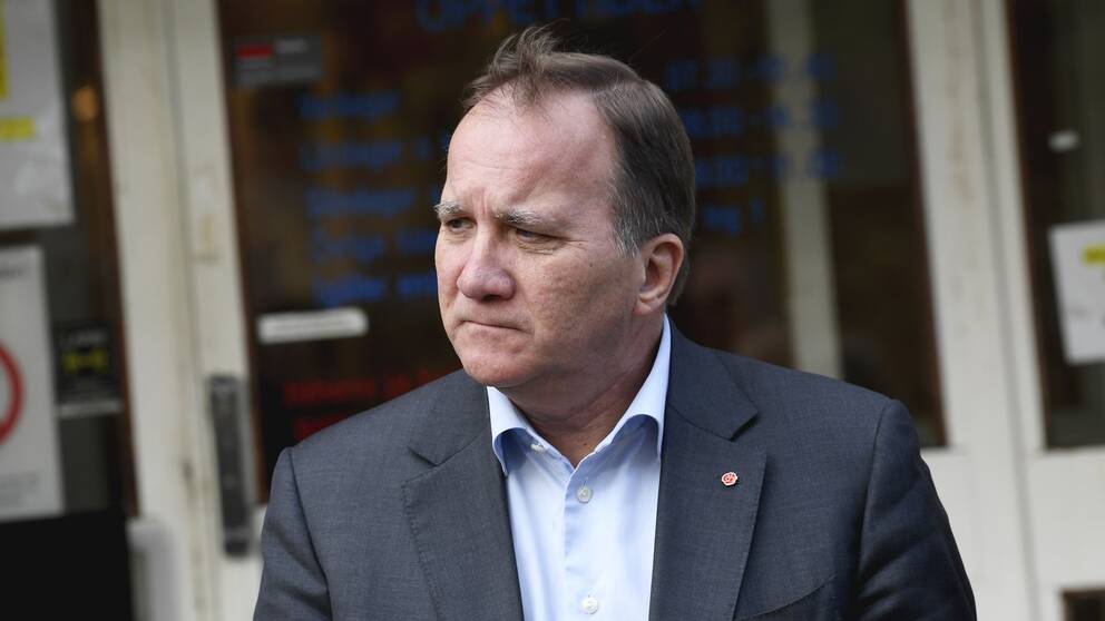 Bilden visar Sveriges statsminister Stefan Löfven.