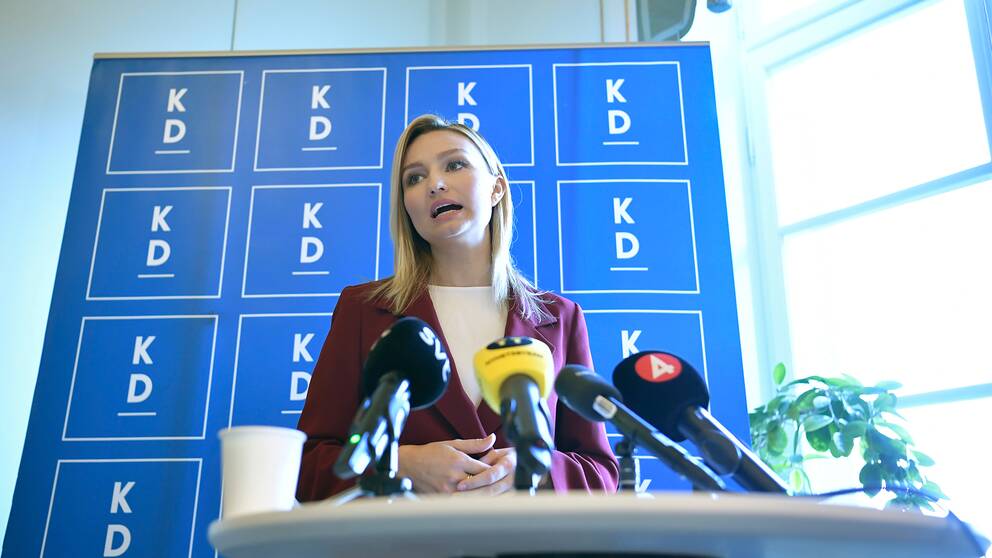 KD-ledaren Ebba Busch