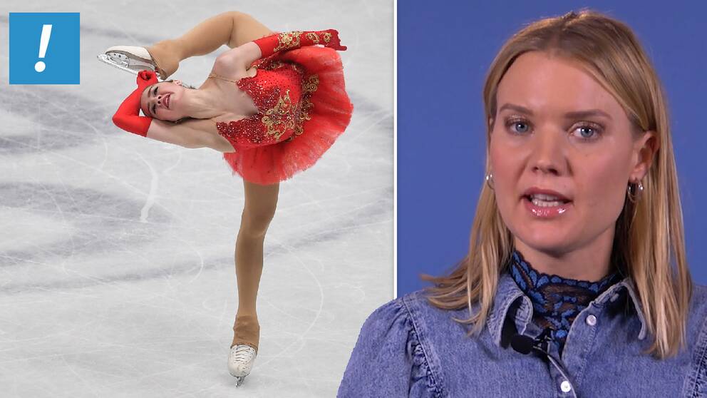 Alina Zagitova, Ryssland, är en av alla idrottare som berörs av inreseförbundet till Sverige. I mars nästa år är det tänkt att konståknings-VM ska avgöras i Stockholm.