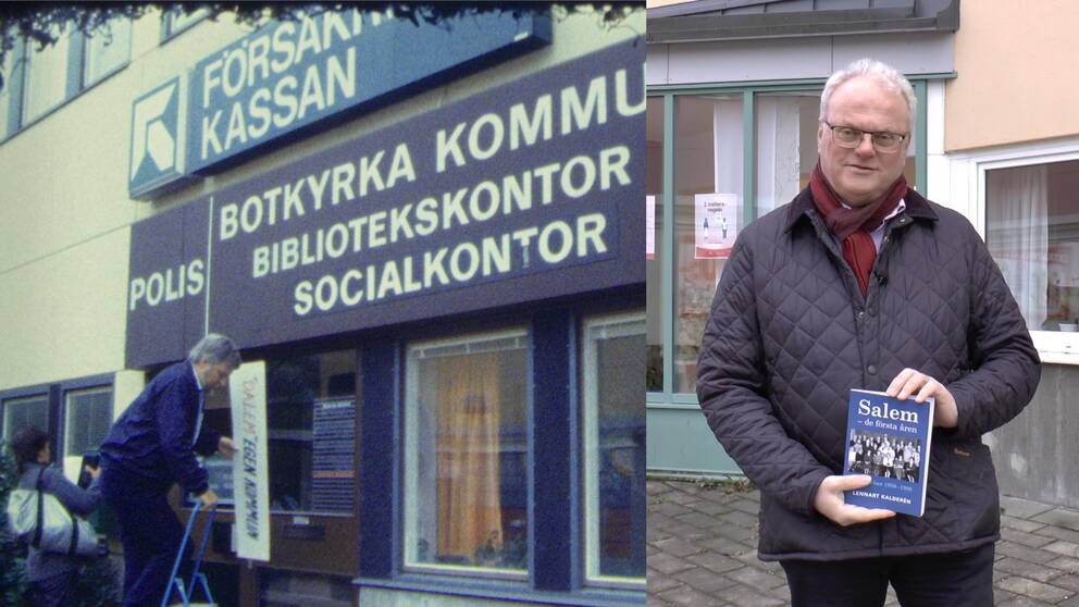 lennart kalderén med ny bok, arkivbild svt-inslag 1982