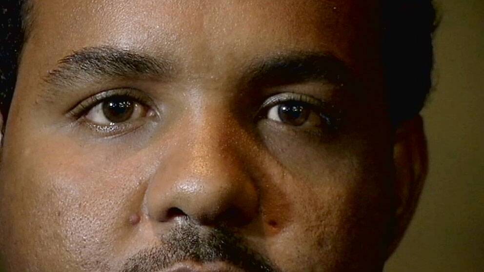Abdulahi Hussein, som avslöjade bluffen bakom Martin Schibbyes och Johan Perssons gripande i Etiopien. Foto: SVT