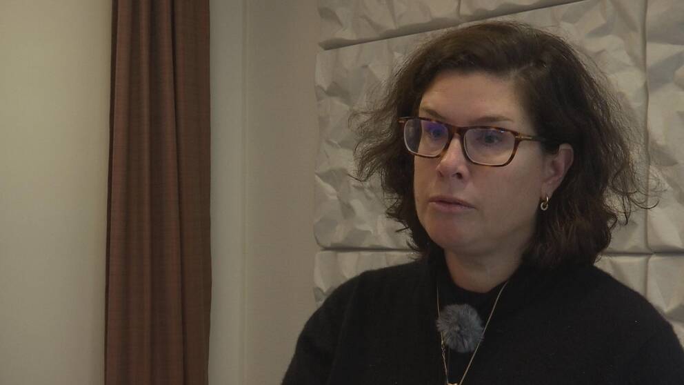 Anna Hessel i en intervjusituation.