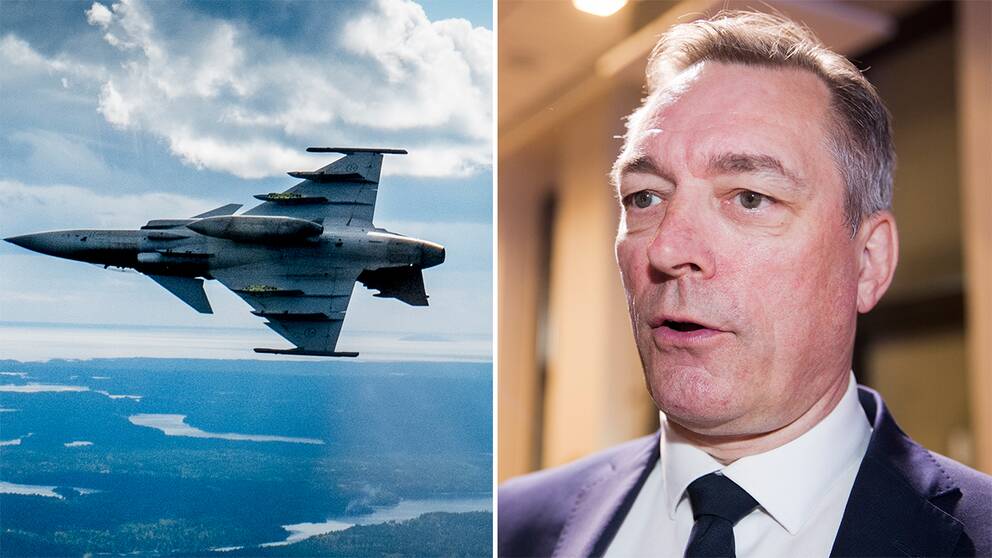 Gripen-plan/Norges försvarsminister Frank Bakke-Jensen
