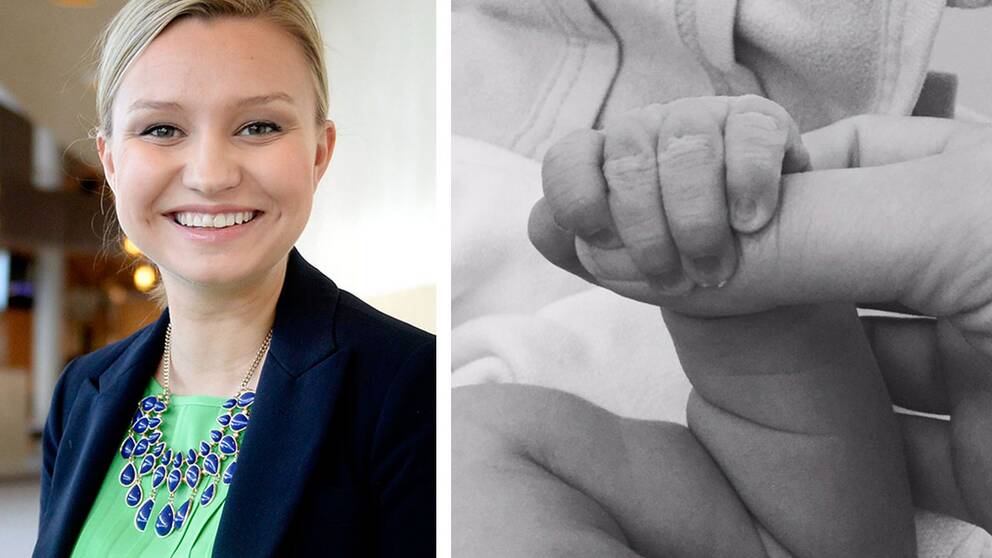 Nu har KD-ledaren Ebba Busch Thor blivit mamma.