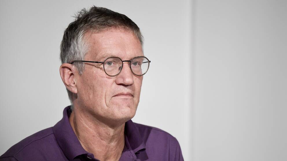 Anders Tegnell, statsepidemiolog, Folkhälsomyndigheten.