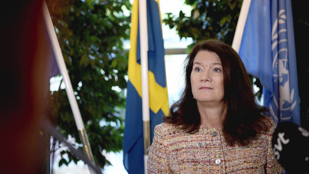 Utrikesminister Ann Linde (S). Arkivbild.