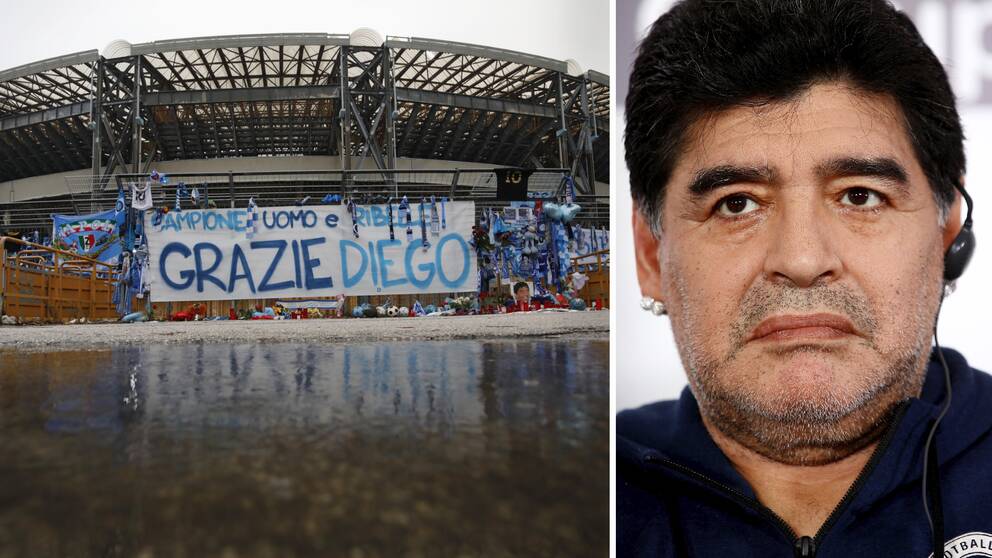 Numera spelar Napoli sina matcher på Stadio Diego Armando Maradona.