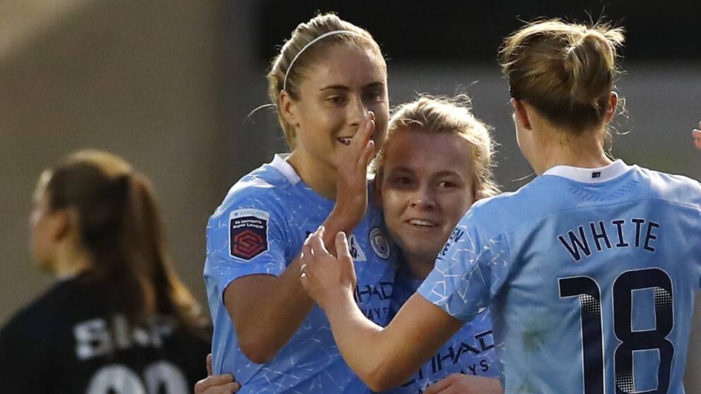 Manchester City gjorde snyggt 1–0.
