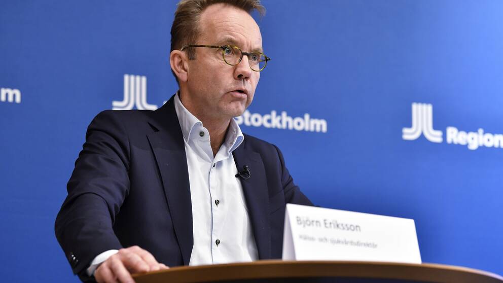 Björn Eriksson, hälso- och sjukvårdschef i Region Stockholm. Arkivbild.