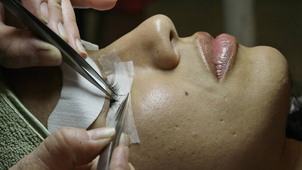 Punktutsug fransförlängning