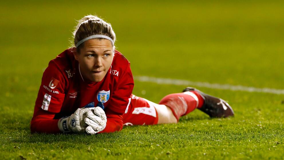 Göteborgs målvakt Jennifer Falk är en av flera kontraktslösa spelare.