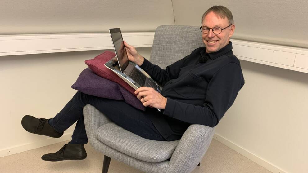 Stefan Åberg är ergonom och fysioterapeut i Falkenberg. Han har 20 års erfarenhet i branschen.