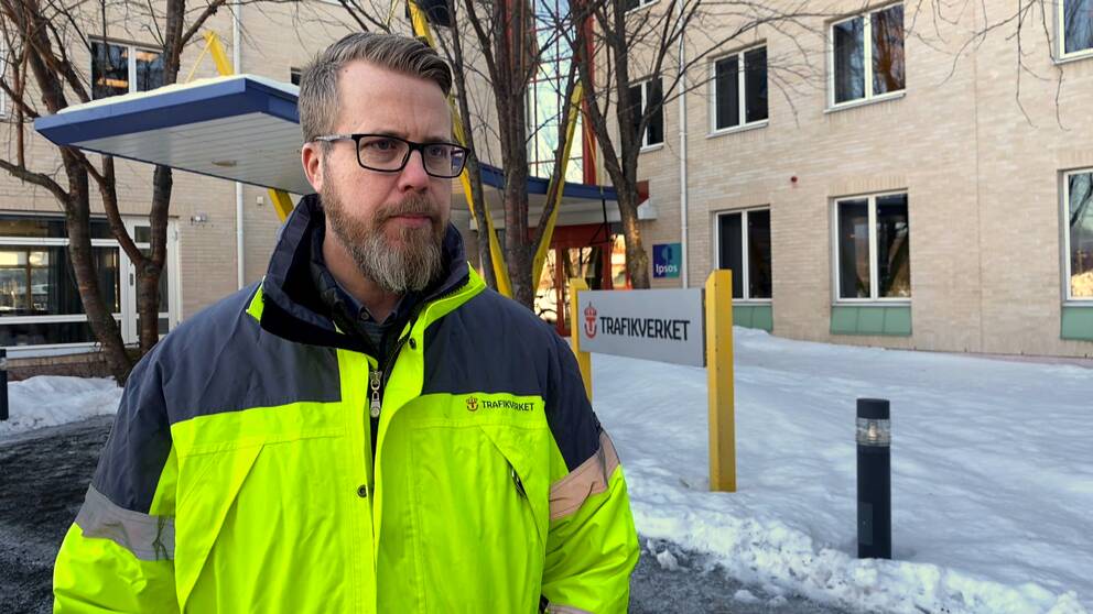 Henrik Sundqvist, enhetschef för underhållsdistrikt mitt.