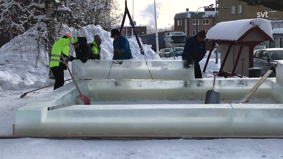 Se hur iskyrkan blir till