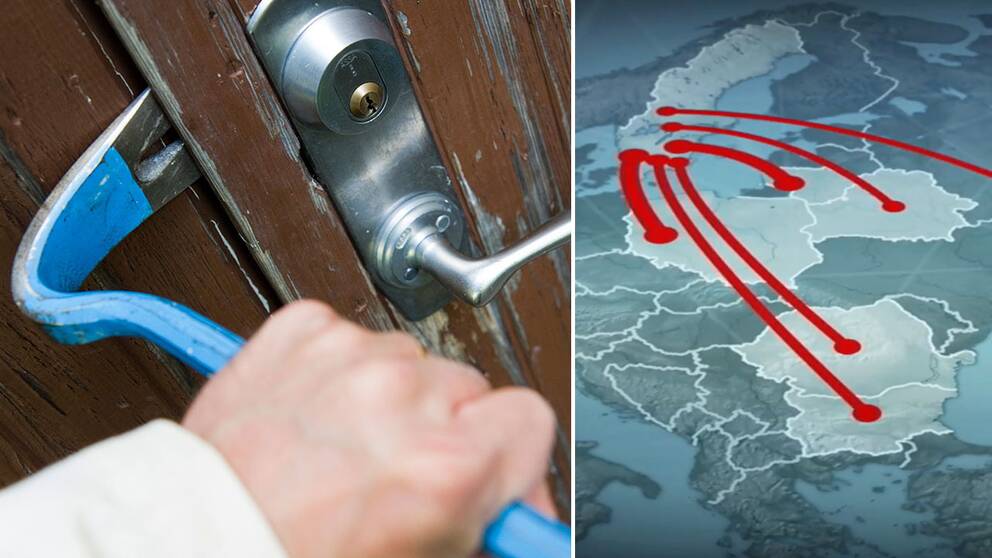Polisen har kartlagt ett 15-tal internationella kriminella nätverk som begår brott i Sverige.