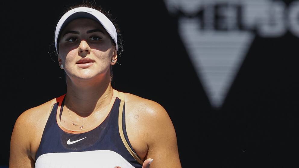 Bianca Andreescu är utslagen ur Australian Open.