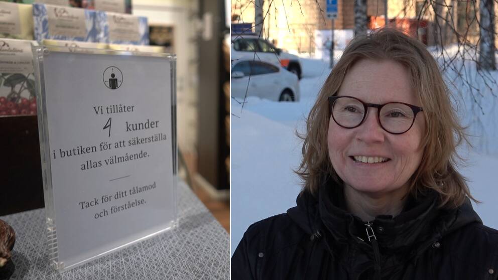 Så efterlevs pandemilagen i Västerbotten | SVT Nyheter