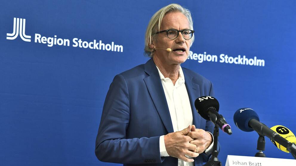 Johan Bratt,  tillförordnad hälso- och sjukvårdsdirektör.