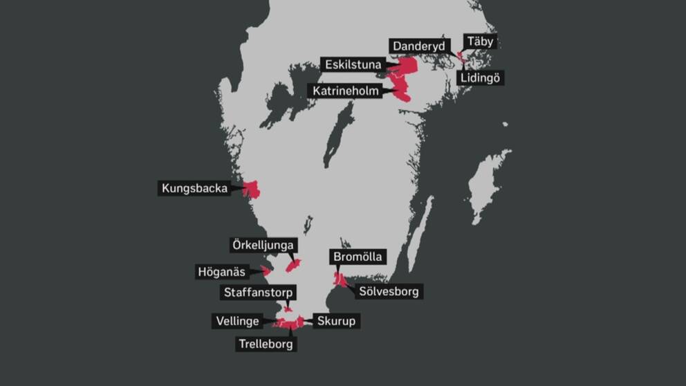 Här är kommunerna med någon typ av förbud mot tiggeri inskrivet i de lokala ordningsstadgarna.