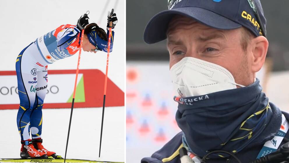 Vallachefen Petter Myhlback var ledsen efter stafetten.