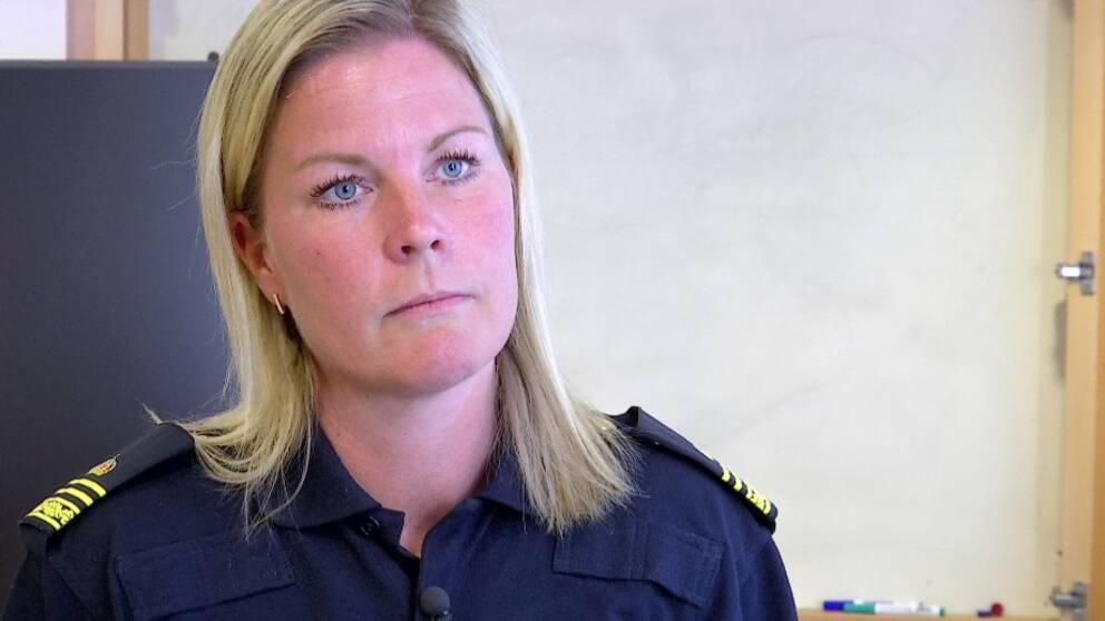 Josefine Perming Tengqvist vid polisen i Västernorrland.