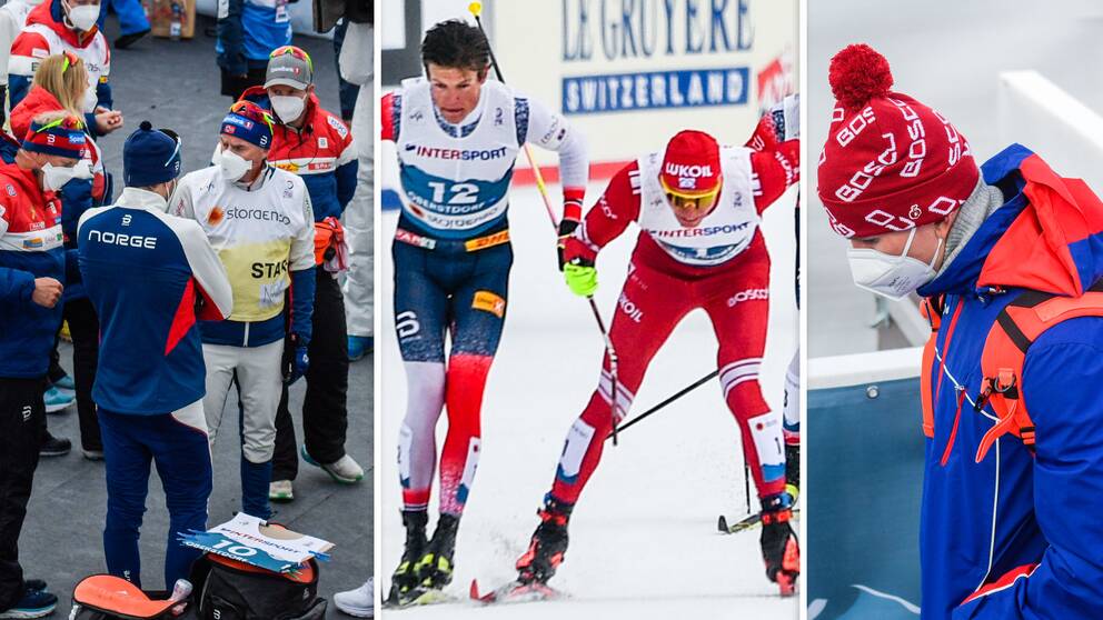 Efter överläggningar beslutade juryn att Johannes Hösflot Kläbo skulle diskas och fråntas guldet i femmilen.