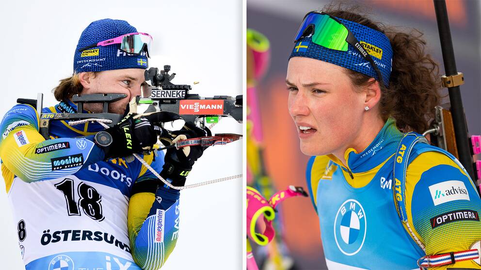 Jesper Nelin och Hanna Öberg.