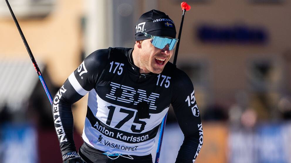 För Anton Karlsson blev andraplatsen i Vasaloppet en skön höjdpunkt i skidkarriären.