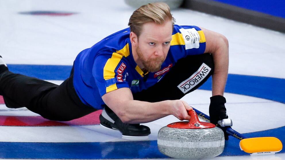 Sverige besegrade Nederländerna i curlingVM SVT Sport