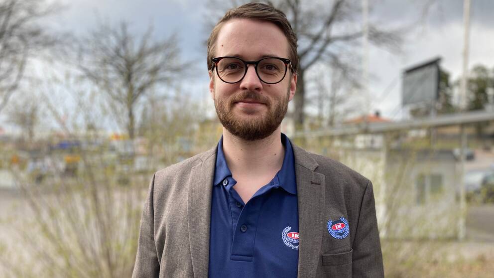 Porträttbild på Martin Åkerberg klubbchef för IK Oskarshamn. 