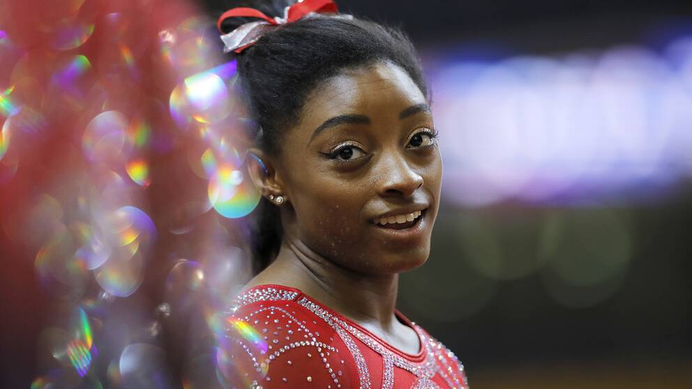 Superstjärnan Simone Biles öppnar för OS i Paris 2024 SVT Sport